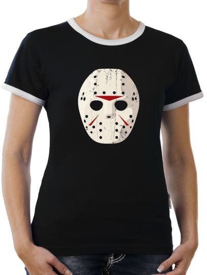 TLM Jason Mask Kontrast T-Shirt Damen 