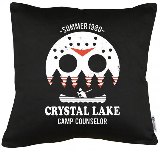 Camp Crystal Lake Kissen mit Füllung 40x40cm 