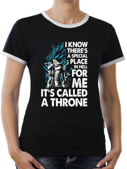 TLM Place to Hell Kontrast T-Shirt Damen 