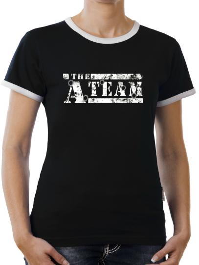TLM The A-Team Logo Bullit Kontrast T-Shirt Damen 