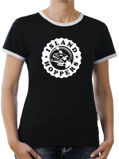 TLM Island Hoppers Charter Kontrast T-Shirt Damen 