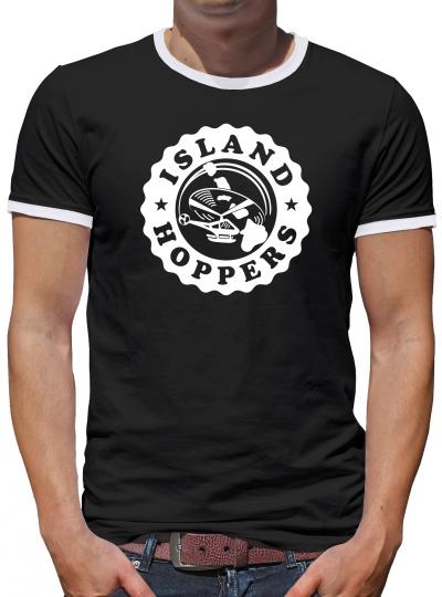 Island Hoppers Charter Kontrast T-Shirt Herren 