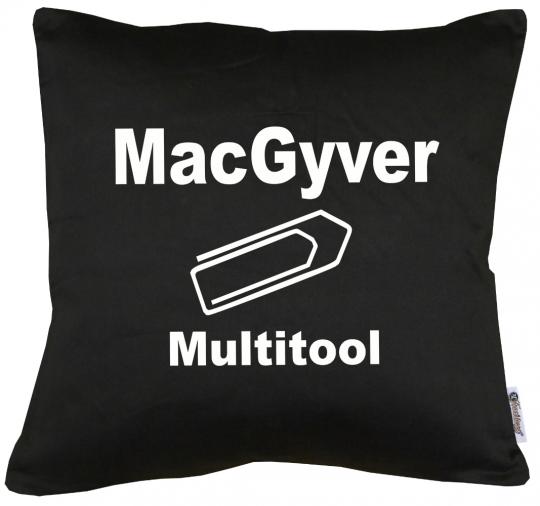 MacGyvers Multitool Kissen mit Füllung 40x40cm 