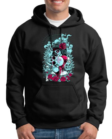 La Catrina Muerte Kapuzenpullover 