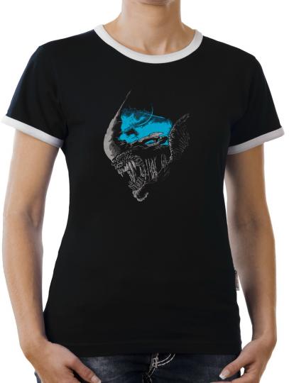 TLM Alien Nostromo Kontrast T-Shirt Damen 