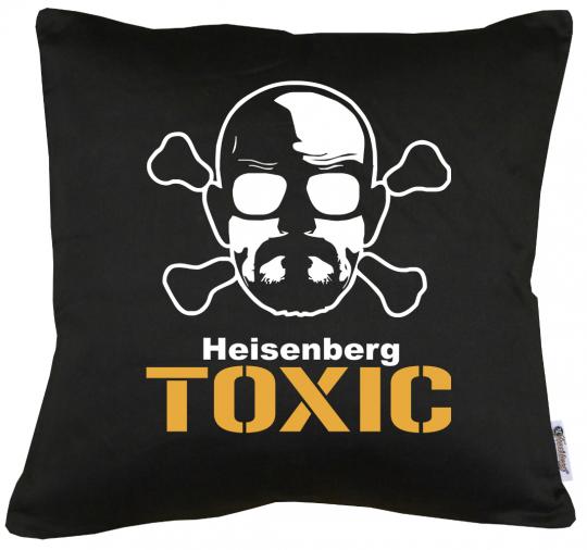 Heisenberg Toxic Kissen mit Füllung 40x40cm 