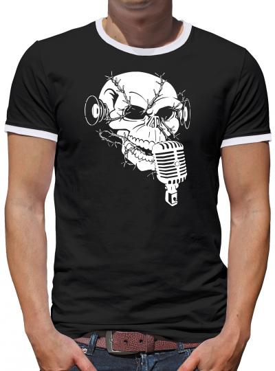 Monkey Noise Kontrast T-Shirt Herren 