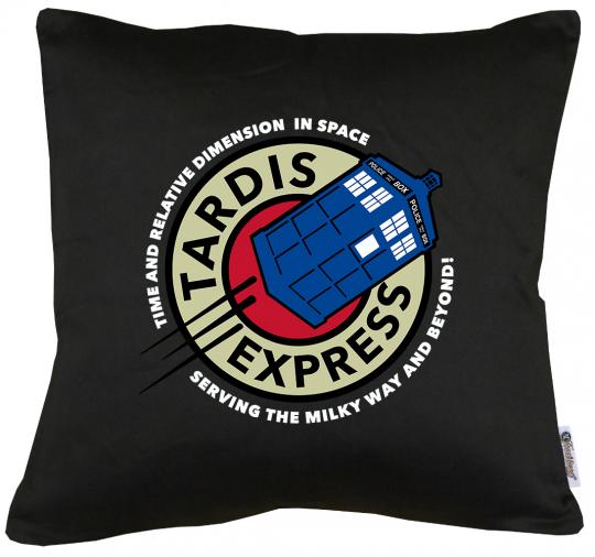 Tardis Express Kissen mit Füllung 40x40cm 
