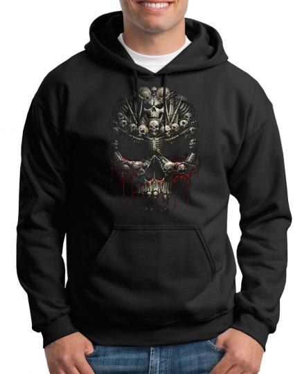 Skull Art Kapuzenpullover 