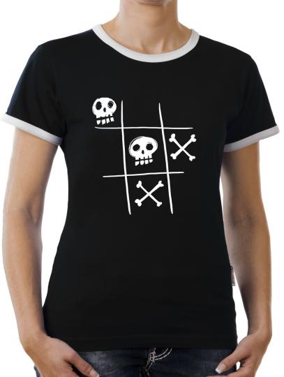 TLM Tic Tac Dead Kontrast T-Shirt Damen 