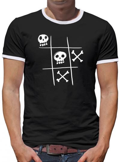 Tic Tac Dead Kontrast T-Shirt Herren 