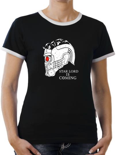 TLM Starlord is Coming Kontrast T-Shirt Damen 