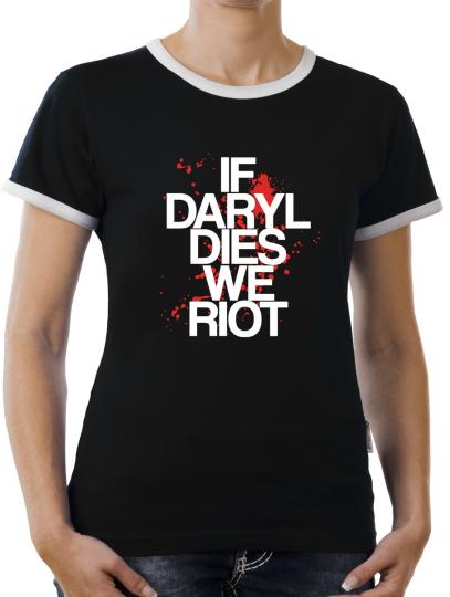 TLM Daryl Dies Kontrast T-Shirt Damen 