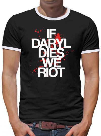 Daryl Dies Kontrast T-Shirt Herren 