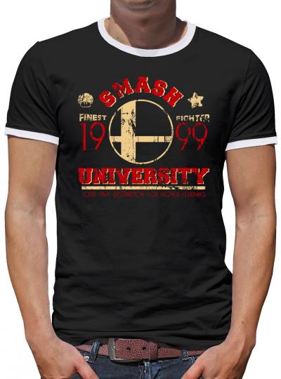 Smash University Kontrast T-Shirt Herren 