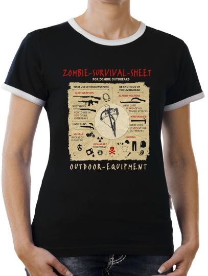 TLM Survive Sheet Kontrast T-Shirt Damen 