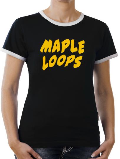 TLM Maple Loops  Kontrast T-Shirt Damen 