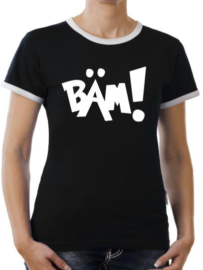 TLM BÄM Comic Kontrast T-Shirt Damen 