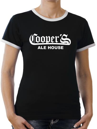 TLM Coopers Ale House Kontrast T-Shirt Damen 