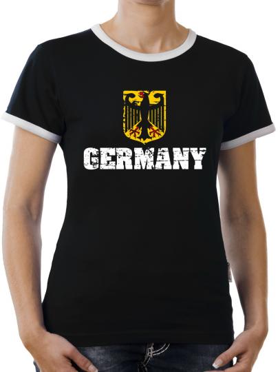 TLM Fußball-Weltmeisterschaft Kontrast T-Shirt Damen 