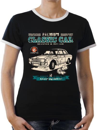 TLM Taunus Oldtimer Kontrast T-Shirt Damen 