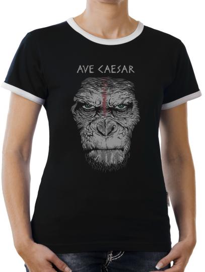 TLM Planet of the Apes Kontrast T-Shirt Damen 