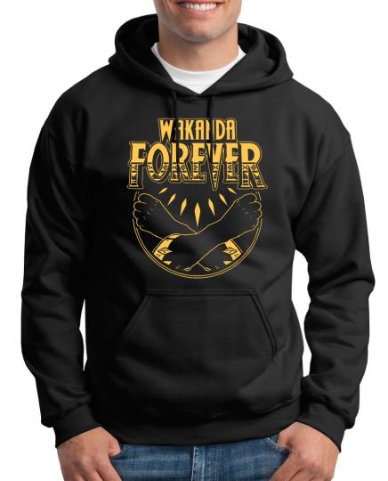 Wakanda Forever Kapuzenpullover 