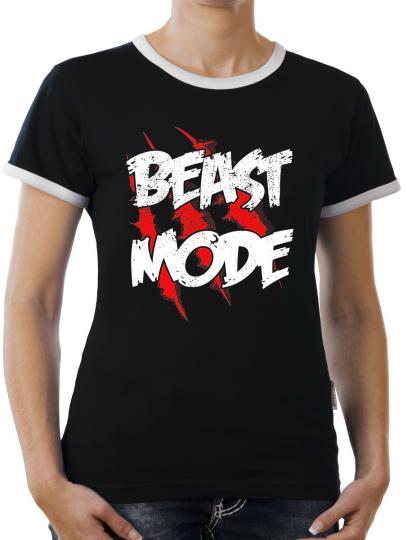 TLM Beast Mode Kontrast T-Shirt Damen 