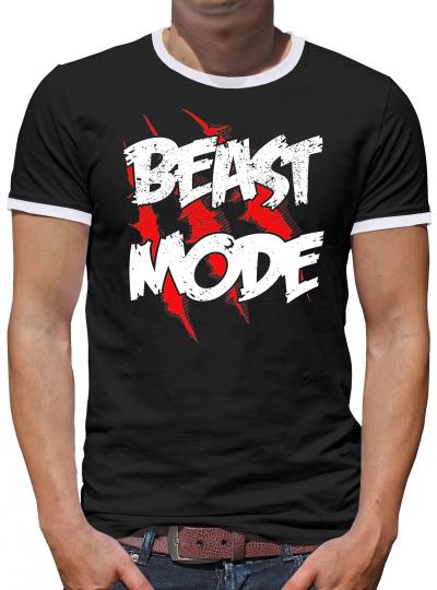 Beast Mode Kontrast T-Shirt Herren 
