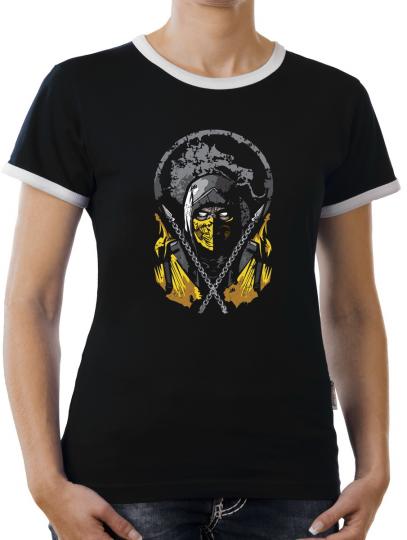 TLM Scorpion Kombat Kontrast T-Shirt Damen 