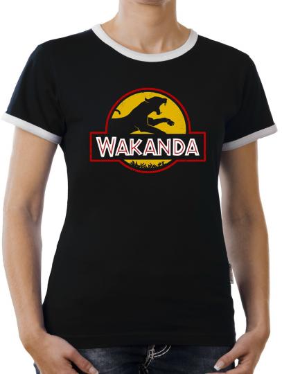 TLM Wakanda Kontrast T-Shirt Damen 