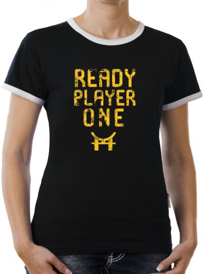 TLM Ready Player One Oasis Kontrast T-Shirt Damen 