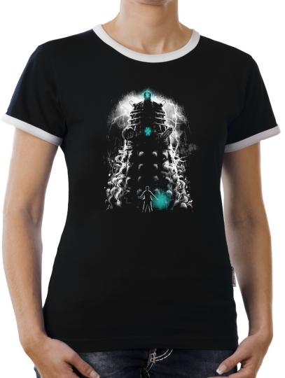 TLM Shadow Dalek Kontrast T-Shirt Damen 