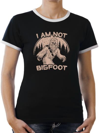 TLM I am not Bigfoot Kontrast T-Shirt Damen 