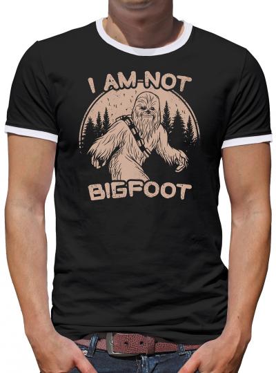 I am not Bigfoot Kontrast T-Shirt Herren 