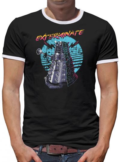 Sun Exterminate Kontrast T-Shirt Herren 