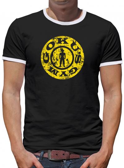 Goku Gym Kontrast T-Shirt Herren 