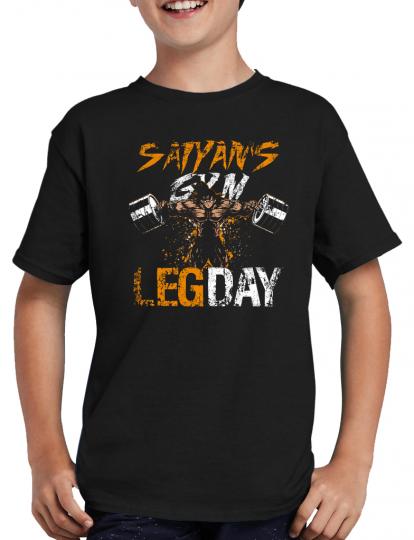 Saiyans Gym Legday T-Shirt 