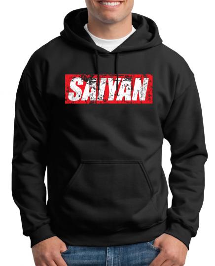 Saiyan Logo Kapuzenpullover 