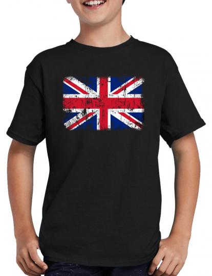 Union Jack Vintage Flagge Fahne T-Shirt 