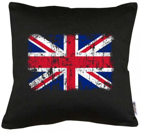 Union Jack Vintage Flagge Fahne Kissen mit Füllung 40x40cm 