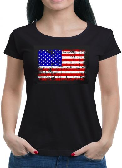 USA Vintage Flagge Fahne T-Shirt 