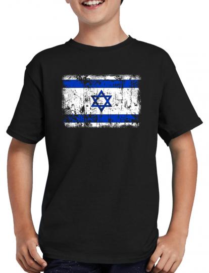 Israel Vintage Flagge Fahne T-Shirt 