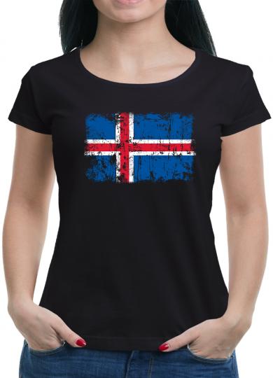 Griechenland Vintage Flagge Fahne T-Shirt 