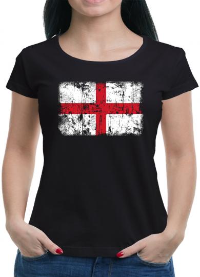 England Vintage Flagge Fahne T-Shirt 