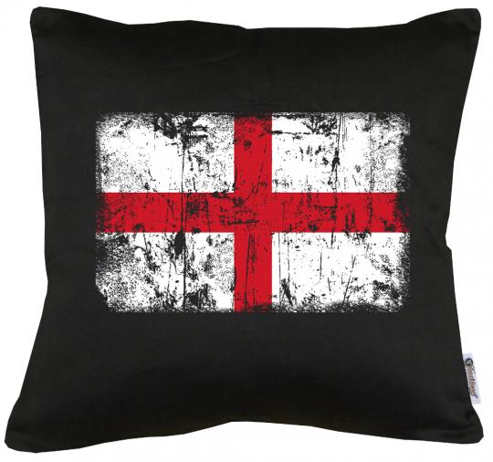 England Vintage Flagge Fahne Kissen mit Füllung 40x40cm 