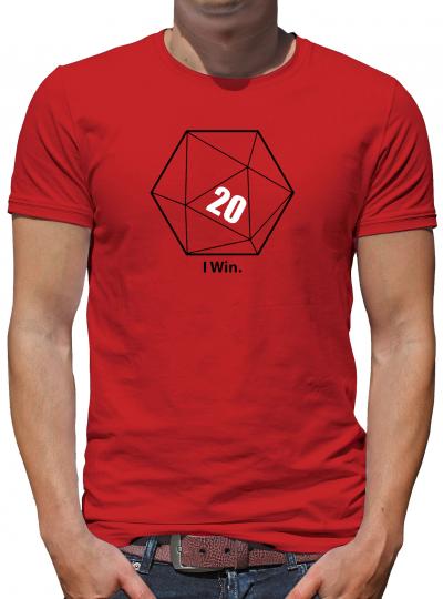 D20 I Win Sheldon T-Shirt 