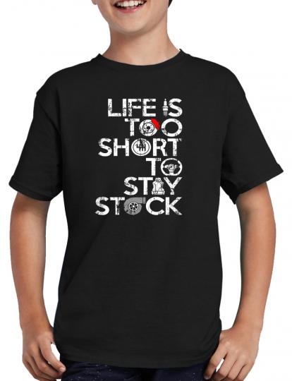 Life too short to stay Stock T-Shirt 