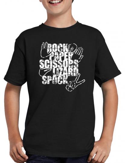 Rock Paper Scissors Lizards Spock Tab T-Shirt 