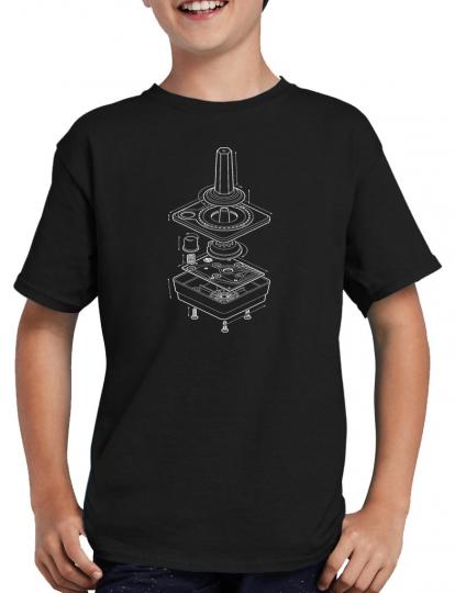 Joystick Blue Print T-Shirt 